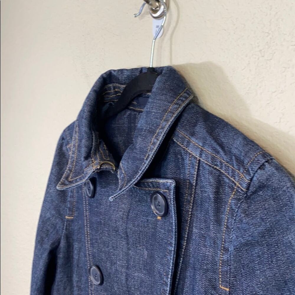 Gap Double Breasted Denim Jean Jacket - Picture 6 of 12